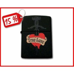 ZIPPO MD. 218 TRUE LOVE W/SWOR