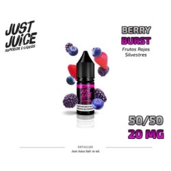 E-LIQUID JUST JUICE SALT BERRY BURST 20MG 10ML