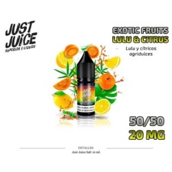 E-LIQUID JUST JUICE SALT LULO&CITRUS 20MG 10ML