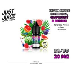 E-LIQUID JUST JUICE SALT CHERIM. GRAP.&BERR. 20MG 10ML