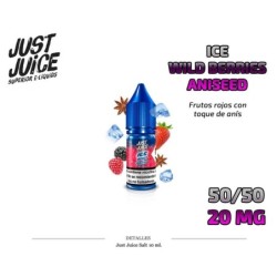 E-LIQUID JUST JUICE SALT WILD BERRIES ANISEED 20MG 10ML
