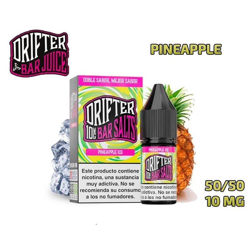 E-LIQUID DRIFTER SALT PINEAPPLE 10MG 10ML