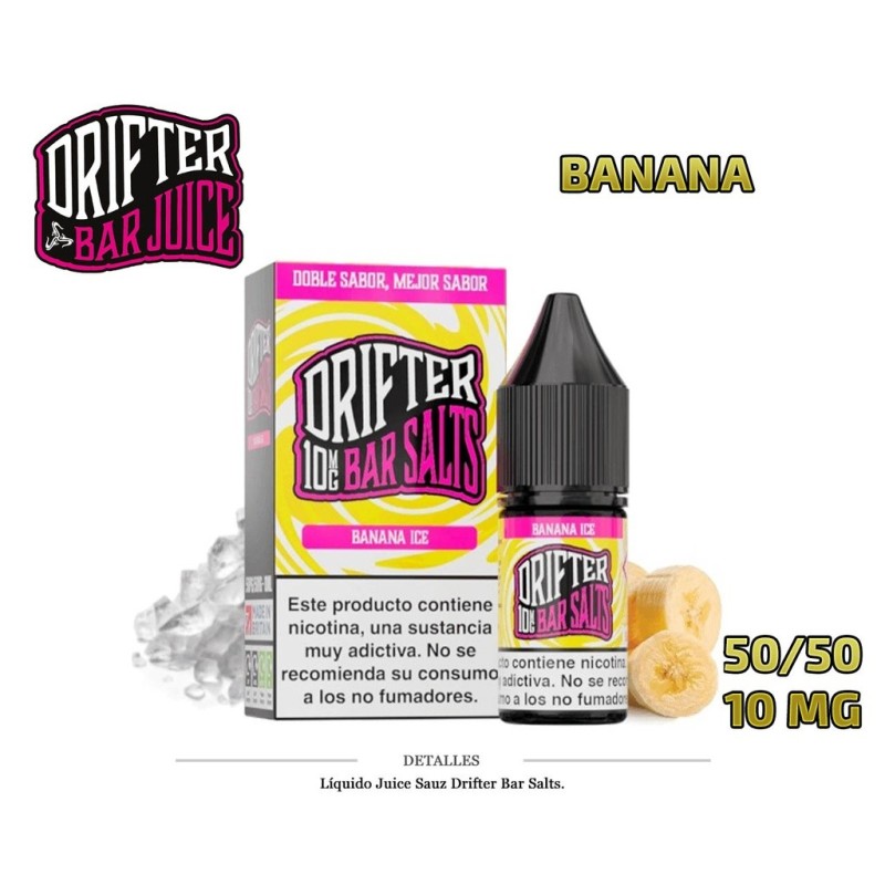 E-LIQUID DRIFTER SALT BANANA 10MG 10ML