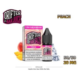 E-LIQUID DRIFTER SALT PEACH 20MG 10ML