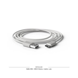 CABLE GROOVY USB - USB C 1M 1.5A