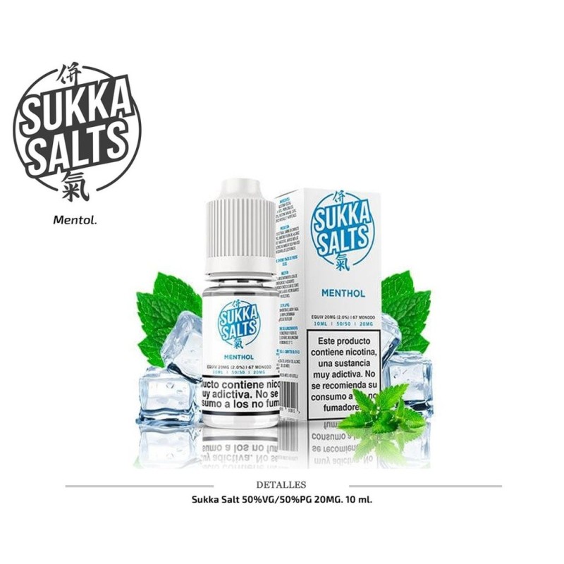 SUKKA SALT MENTHOL 20MG 10ML