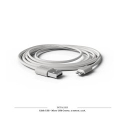 CABLE GROOVY USB - MICRO USB 2M 2.0A