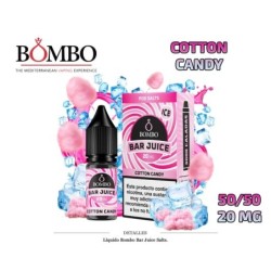 E-LIQUID BOMBO COTTON CANDY ICE 20MG 10ML