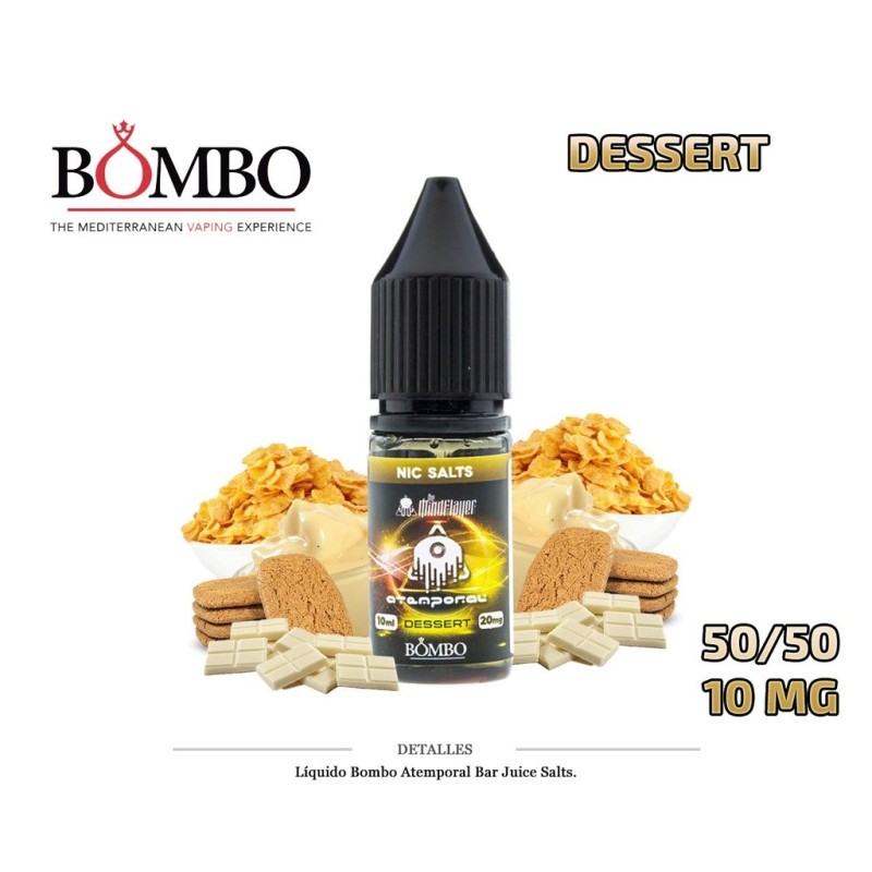 E-LIQUID BOMBO ATEMPORAL DESSERT 10MG 10ML