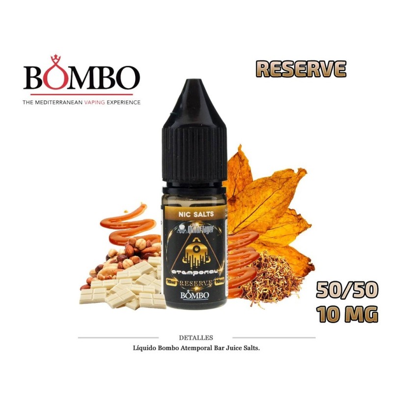 E-LIQUID BOMBO ATEMPORAL RESERVE 10MG 10ML