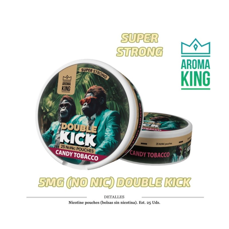 NICO POUCH AROMA KING CANDY TOBACCO 5MG NO NIC 1 UD
