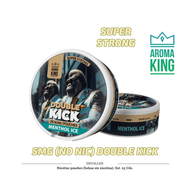 NICO POUCH AROMA KING MENTHOL ICE 5MG NO NIC 1 UD