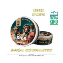 NICO POUCH AROMA KING PEACH ICE 5MG NO NIC 1 UD