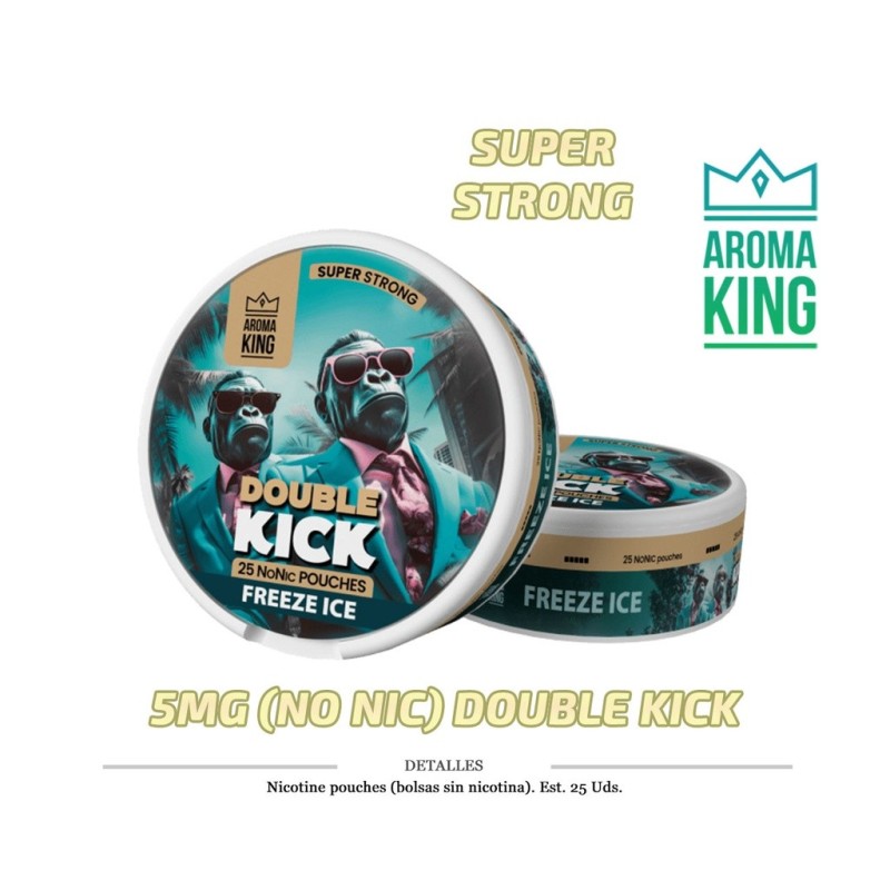 NICO POUCH AROMA KING FREEZE ICE 5MG NO NIC 1 UD