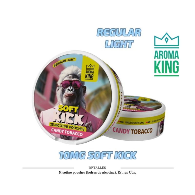 NICO POUCH AROMA KING CANDY TOBACCO 10MG 1 UD