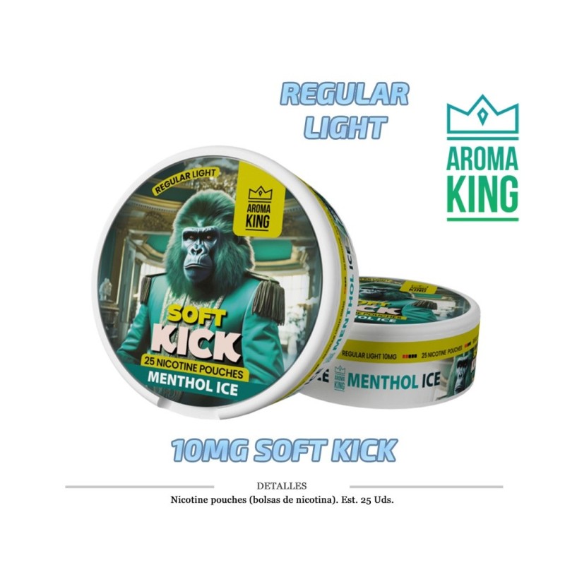 NICO POUCH AROMA KING MENTHOL ICE 10MG 1 UD