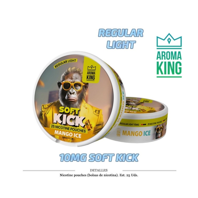 NICO POUCH AROMA KING MANGO ICE 10MG 1 UD