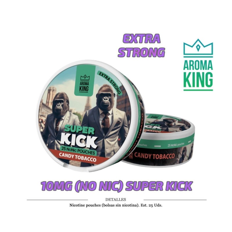 NICO POUCH AROMA KING CANDY TOBACCO 10MG NO NIC 1 UD