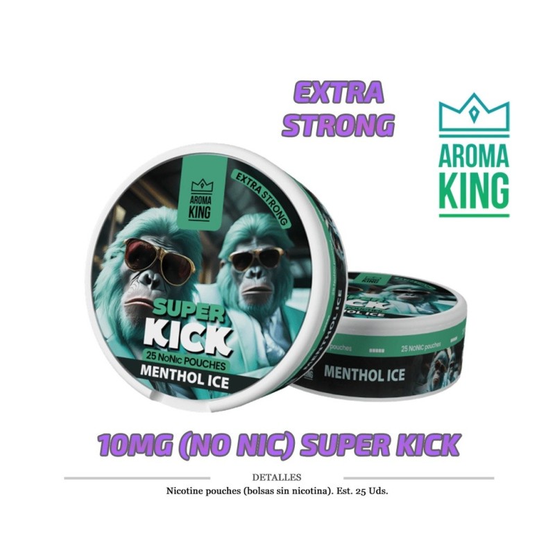 NICO POUCH AROMA KING MENTHOL ICE 10MG NO NIC 1 UD