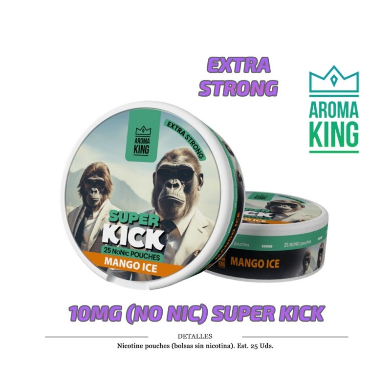 NICO POUCH AROMA KING MANGO ICE 10MG NO NIC 1 UD