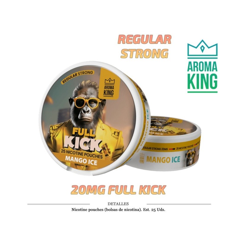 NICO POUCH AROMA KING MANGO ICE 20MG 1 UD