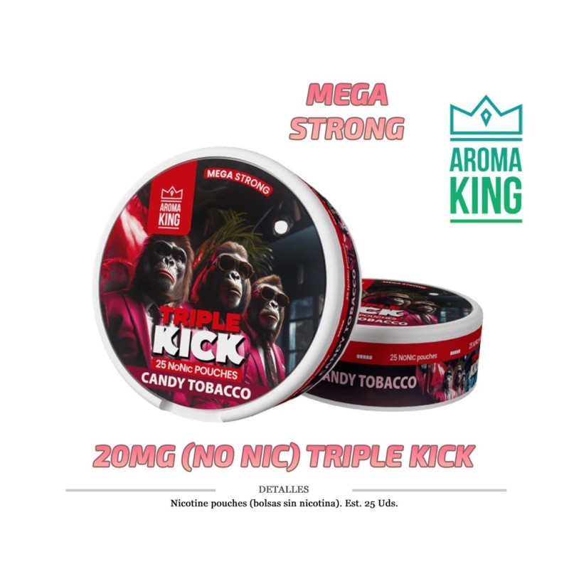 NICO POUCH AROMA KING CANDY TOBACCO 20MG NO NIC 1 UD