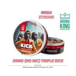 NICO POUCH AROMA KING PEACH ICE 20MG NO NIC 1 UD