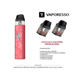 VAPORESSO XROS 4 MINI CAMO RED KIT 1000 MAH