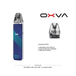 OXVA XLIM GO KIT STRIPED BLUE 1000 MAH