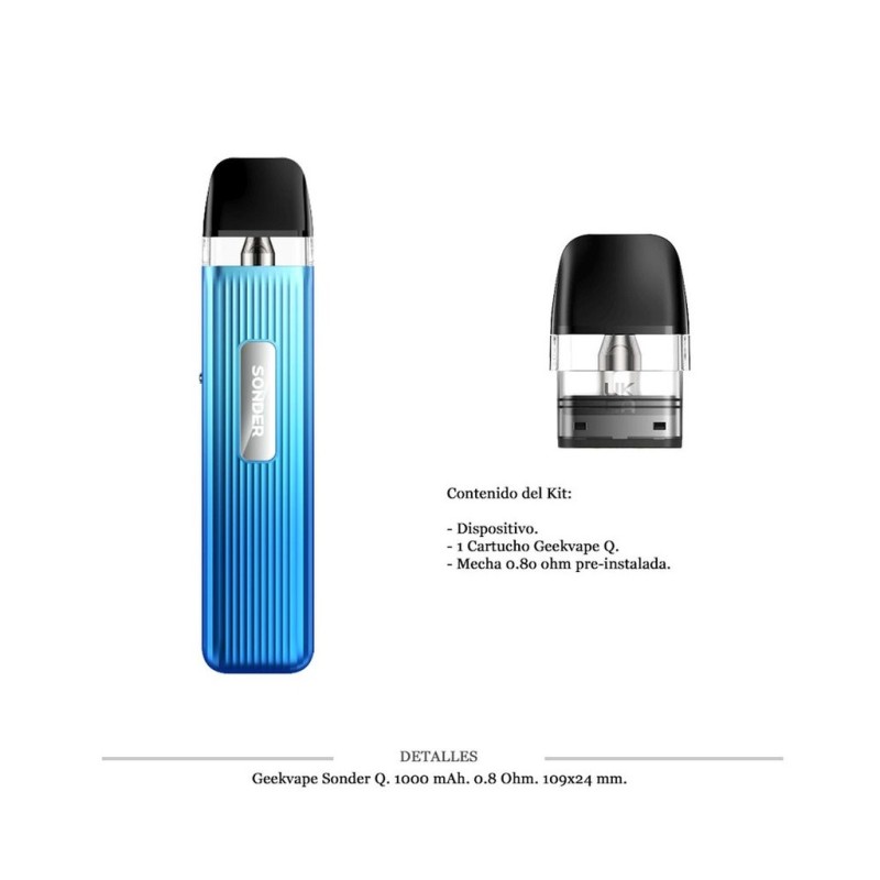 GEEKVAPE SONDER Q SKY BLUE POD KIT