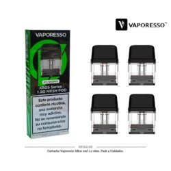 CARTUCHO VAPORESSO XROS COREX 1,2 OHM 2 ML 4 UDS