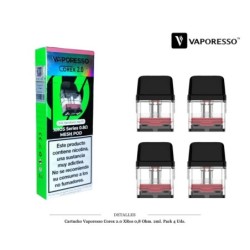 CARTUCHO VAPORESSO XROS COREX 0,8 OHM 2 ML 4 UDS