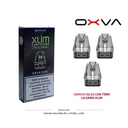 CARTUCHO OXVA XLIM PRO 0,8 OHM 3 UDS