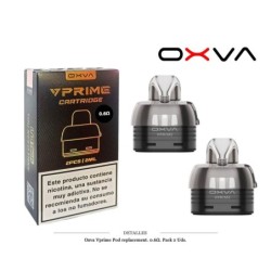 CARTUCHO OXVA VPRIME  0,6 OHM 2 UDS