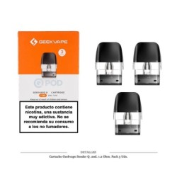 CARTUCHO GEEKVAPE Q 1,2 OHM 2ML 3 UDS