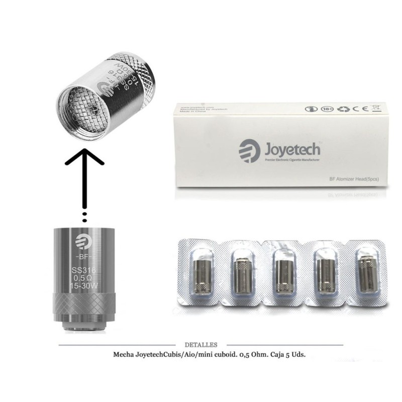 MECHA JOYETECH AIO 0,5 OHM 5 UDS