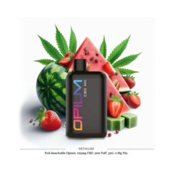 POD DESECH. OPIUM CBD STRAWBERRY WATERMELON 0MG 3ML