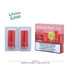 CAPSULAS ZOVOO DRAGBAR 2.0 LYCHEE 2 UD 20MG 4ML
