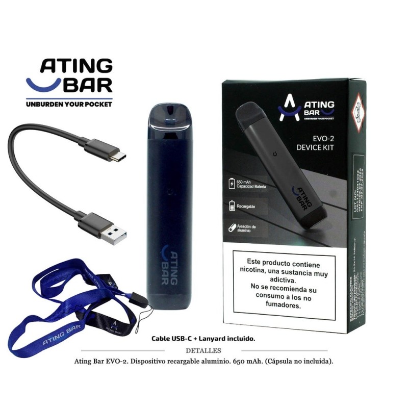 BATERIA ATING EVO-2 NEGRA 650 MAH