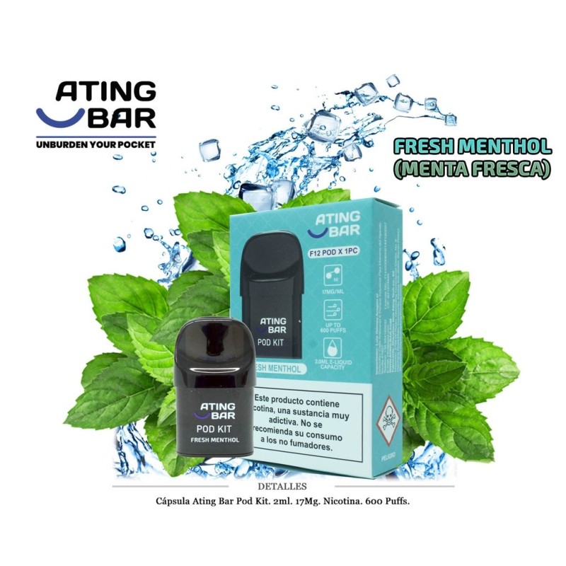 CAPSULA ATING FRESH MENTHOL 17MG 2ML