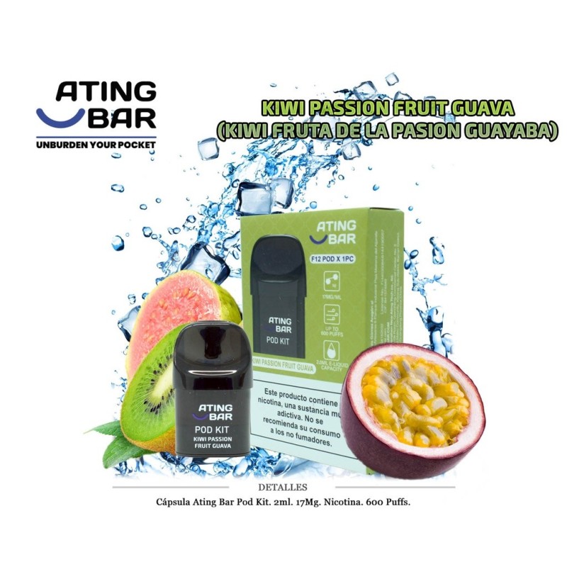 CAPSULA ATING KIWI PASSION FRUIT GUAVA 17MG 2ML