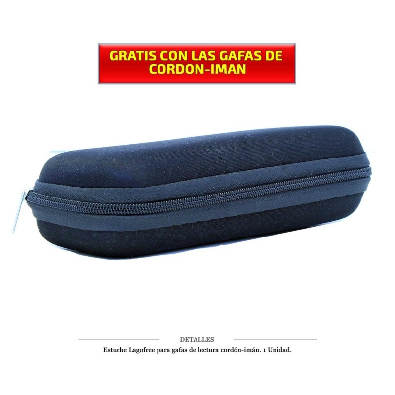 FUNDA PARA GAFAS LECTURA CORDON-IMAN 1 UD
