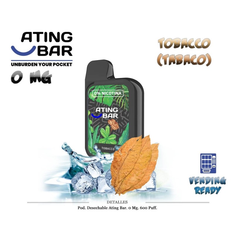 POD DES. ATING GRAFFITI TOBACCO 0MG 2ML