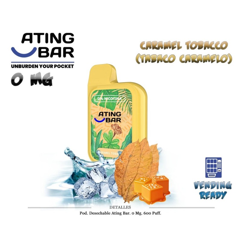 POD DES. ATING GRAFFITI CARAMEL TOBACCO 0MG 2ML