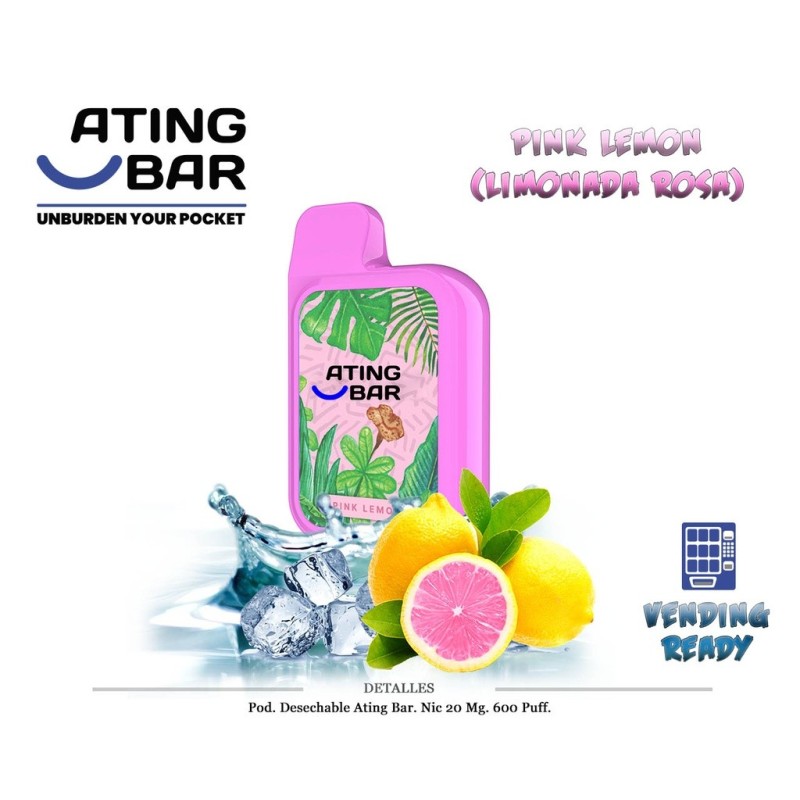 POD DES. ATING GRAFFITI PINK LEMON 20MG 2ML