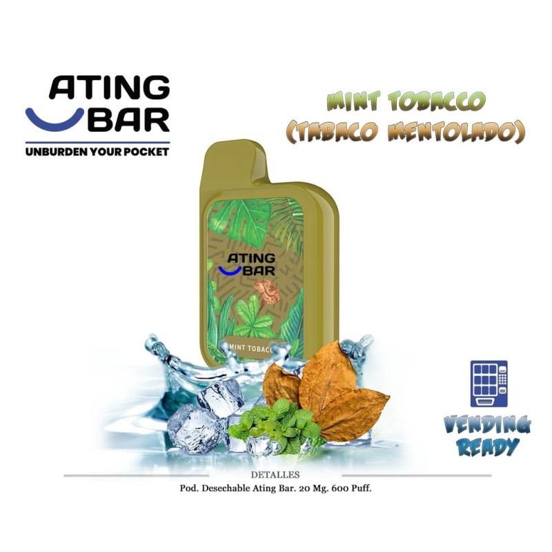 POD DES. ATING GRAFFITI MINT TOBACCO 20MG 2ML