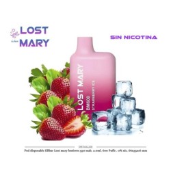 POD DES. LOST MARY BM600 STRAWBERRY ICE 0MG 2ML