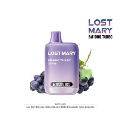 POD DES. LOST MARY BM1000 GRAPE 20MG 2ML