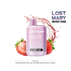 POD DES. LOST MARY BM1000 STRAWBERRY ICE 20MG 2ML