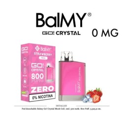 POD. DES. BALMY GO! CRYSTAL STRAWBERRY 0MG 2ML